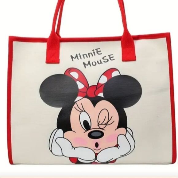 Minnie Mouse Tote Bag Shoulder Bag - Picture 6 of 8